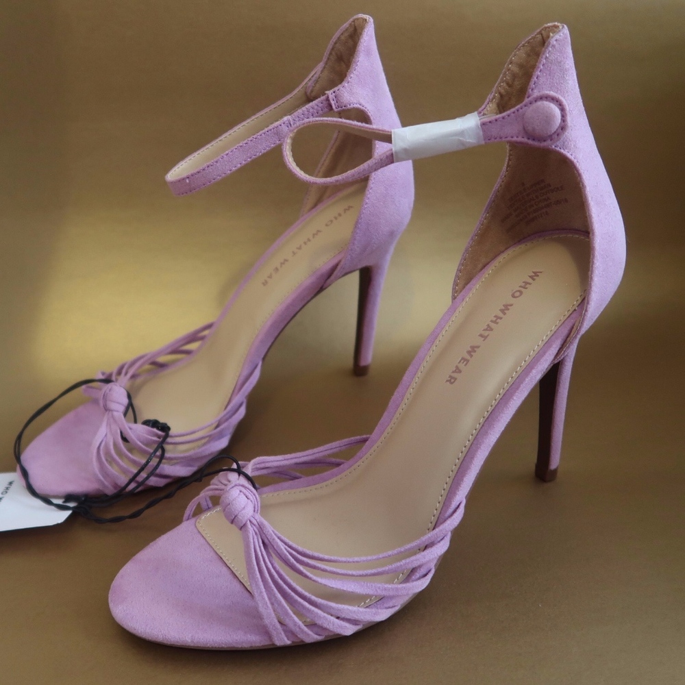 Who What Wear Lavender Heels Size 8